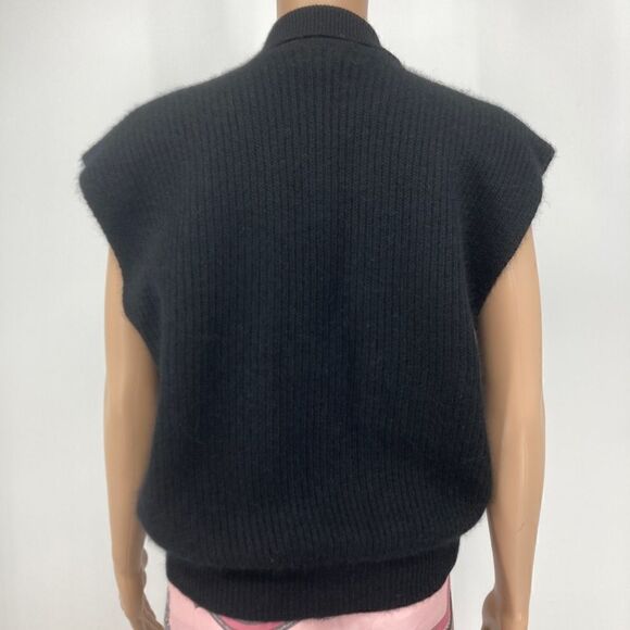 Pamela Roberts Sweater Knit Vest Blend Lambswool/Angora Rabbit Hair Size M - Picture 8 of 11